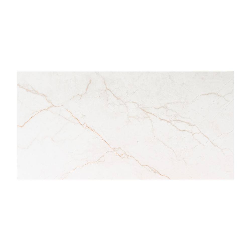 Briella Gold 24 in. x 48 in. Matte Porcelain Marble Look Floor and Wall Tile (27 cases/432 sq. ft./Pallet) price history on PriceWatchPro