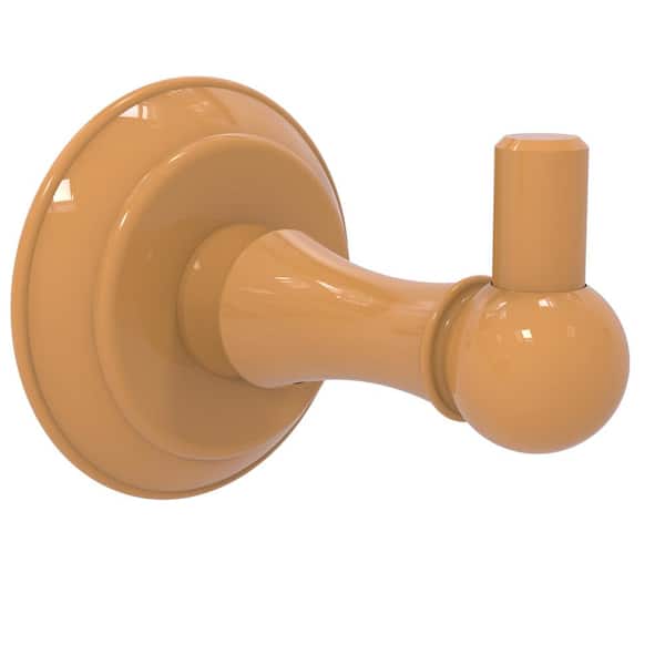 Essex Robe Hook in Golden Yellow