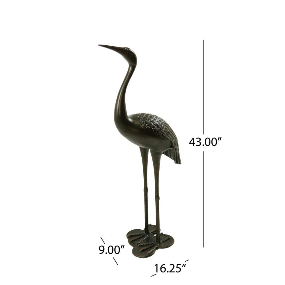 Lamar Dark Bronze 43 and 39 Inch Aluminum Outdoor Crane Set