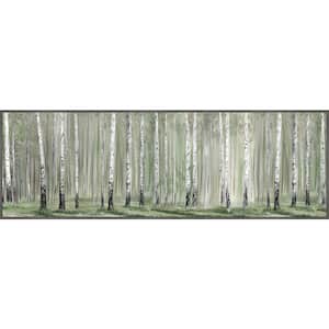 "Silence in the Trees" by Marmont Hill Floater Framed Canvas Nature Art Print 15 in. x 45 in. .
