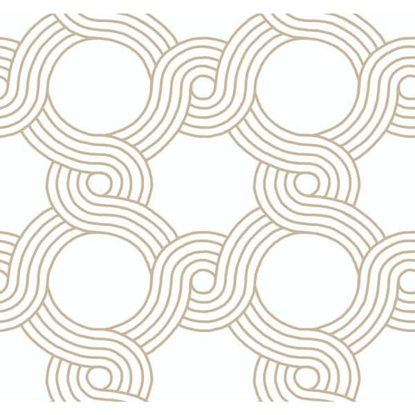 York Wallcoverings 60.75 sq. ft. The Twist Wallpaper