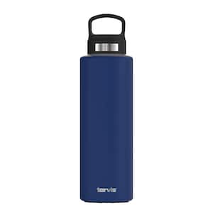 12 oz. Blue Stainless Steel Beer Insulator Can Koozie Drinking Bottle  A278043 - The Home Depot