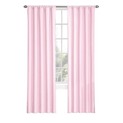 Pink Blackout Curtains The Home Depot Pink Blackout Curtains, Pink Curtains For Nursery
