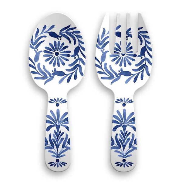 Azul 2-Piece Melamine Flatware Serving Sets