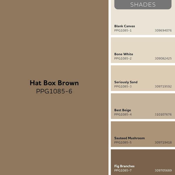 Reviews for Glidden Essentials 1 gal. PPG1085-6 Hat Box Brown