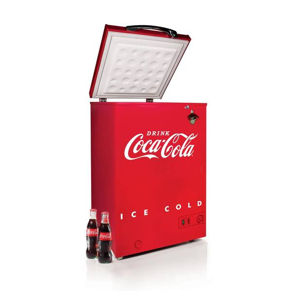 home depot coke fridge