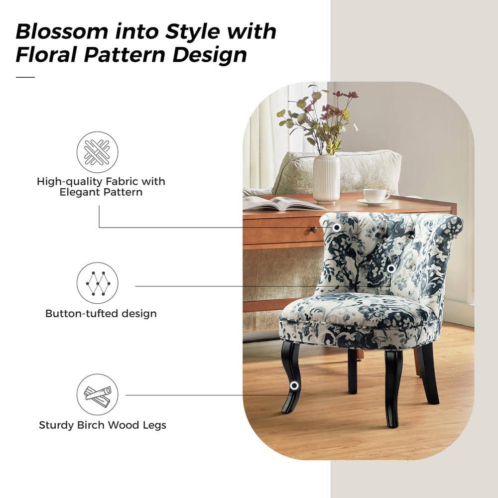 Elegant Green Velvet Briar Wood Iron Base Side Chair
