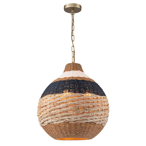 Kichler Tao 3-Light Antique Bronze Modern/Contemporary Chandelier