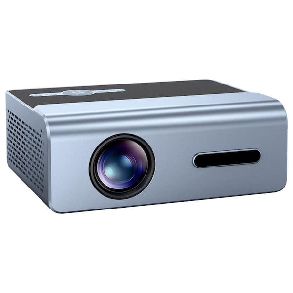 Electric Focus Projector with 4K Support and 22000 Lumens, Auto Keystone Outdoor Movie Projector for Home Theater