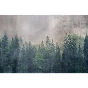 Forest Abstract Trees Wall Mural