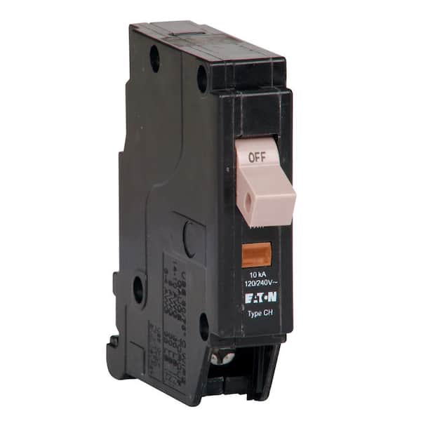 Eaton CH 15 Amp 240 Volts 1-Pole Circuit Breaker with Trip Flag
