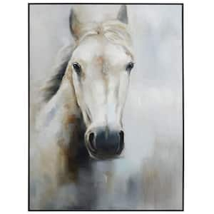 Horse 1-Piece Framed Poster 48 in. x 36 in.