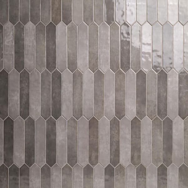 Lakeview Storm Picket 2.5 in. x 13 in. Glossy Ceramic Wall Tile (12.21 sq. ft./Case)