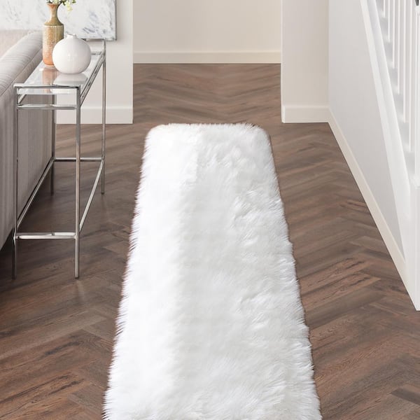 Have a question about iliebe Faux Sheepskin Fur Furry White ft