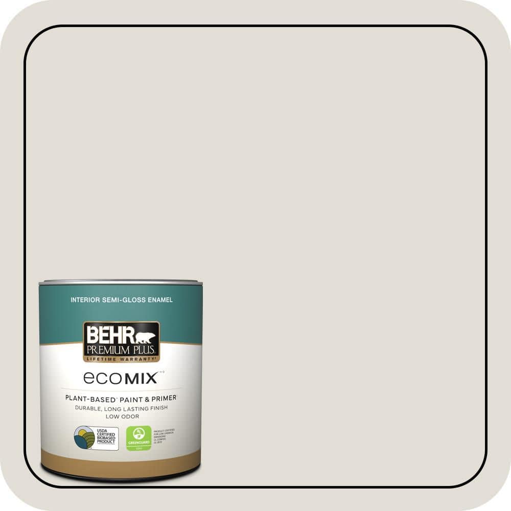 1 qt. #PPF-11 Shaded Hammock Semi-Gloss Enamel EcoMix Plant-Based Interior Paint & Primer price history on PriceWatchPro