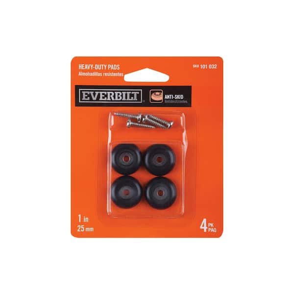 Everbilt Patins anti-dérapants robustes de 50 mm (4 par paquet)