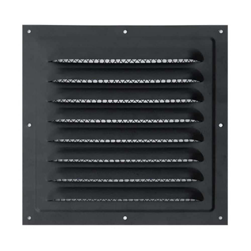 10x10 Gable Vent Aluminum Black Louvered Wall Vent Corrosion Resistant Easy Install for Attic Shed Container Rectagular price history on PriceWatchPro