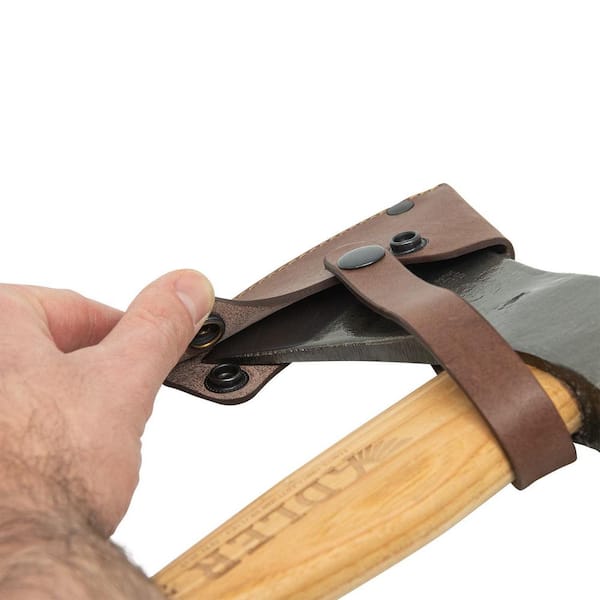 ADLER 14 in. Hickory Handle Rheinland Hatchet Red 201.0H060B211