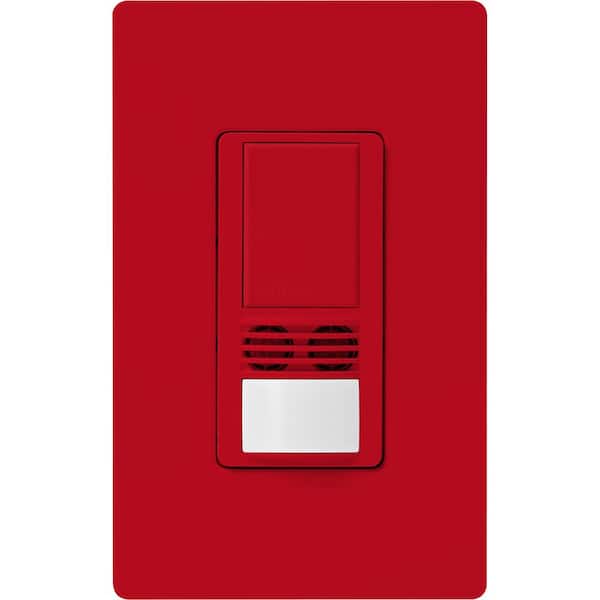 Lutron Maestro Dual-Tech Motion Sensor Switch, 6 Amp/Single Pole, Hot (MS-A102-HT)
