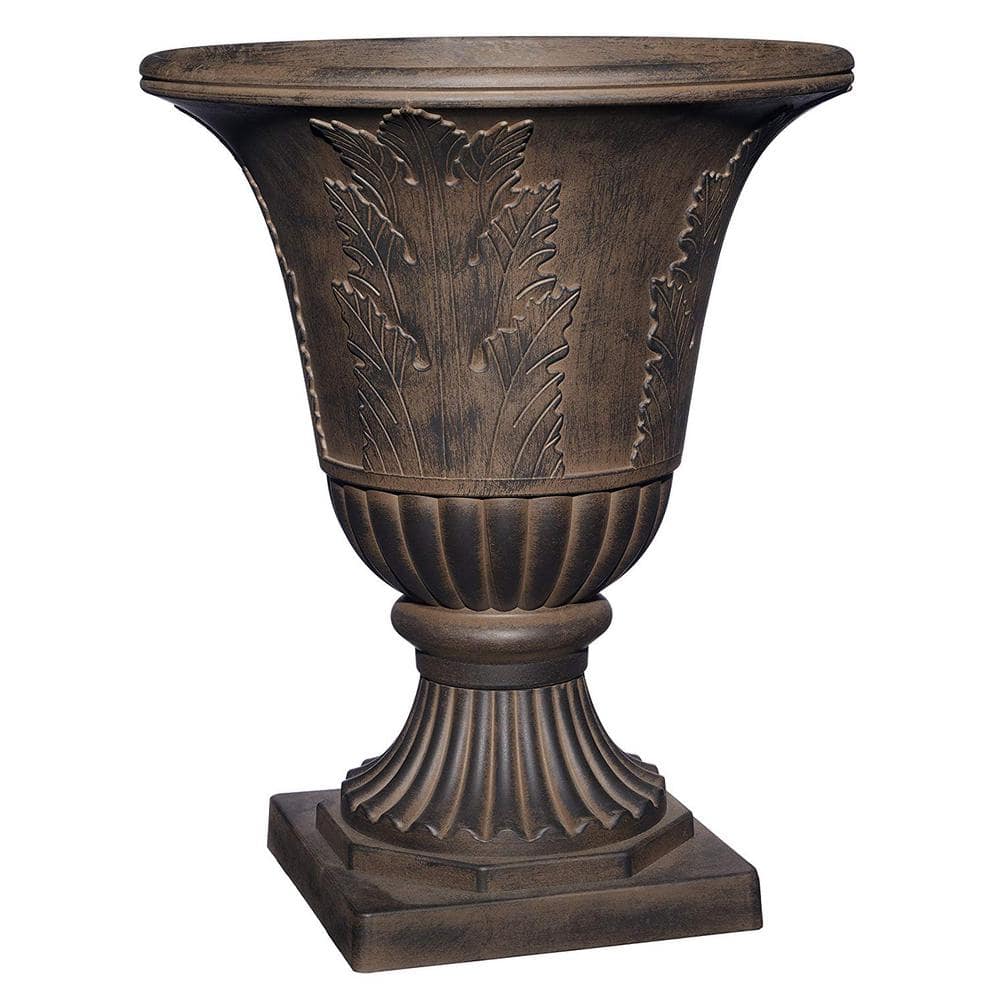 CHG CLASSIC HOME & GARDEN Oakmont 21 in. Onyx Resin Urn 3/805X/1 - The ...