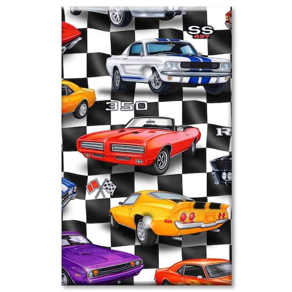 Art Plates Muscle Cars Blank Wall Plate