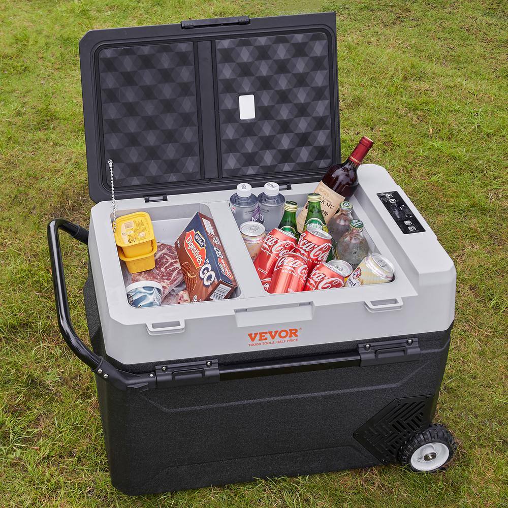 VEVOR 56 QT. Electric Cooler Portable Mini Car Fridge