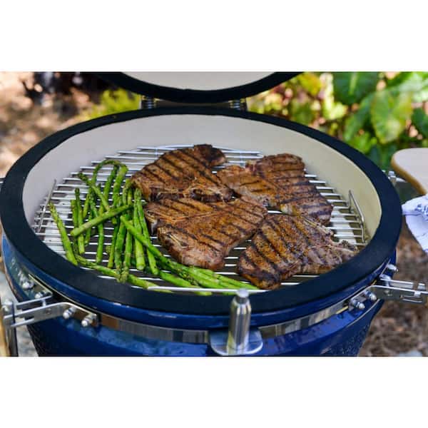  Outlast 22 Large Ceramic Kamado Barbecue Charcoal Grill :  Patio, Lawn & Garden