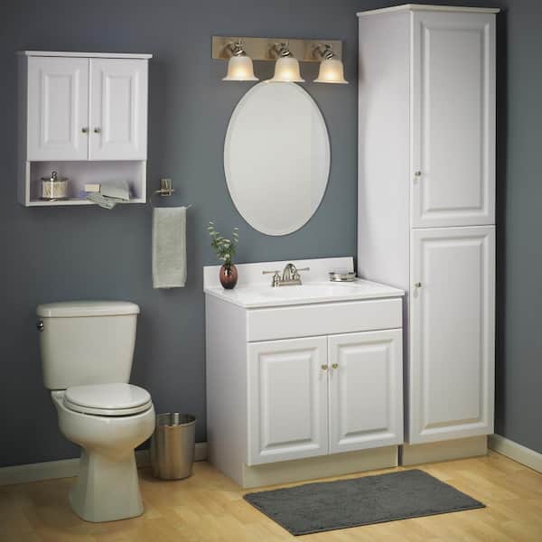 Design House Wyndham 24 in. 2-Door Bath Vanity Cabinet Only in White (Ready to Assemble) 597120