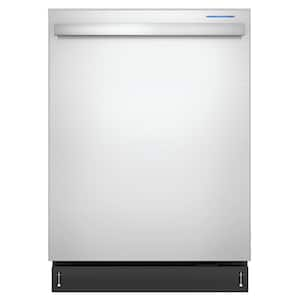 24 in Top Control Standard Built-In Dishwasher in Stainless Steel with 6 Cycles 47 dBA