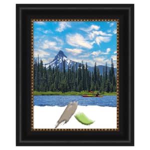 Manhattan Black Picture Frame Opening Size 11 x 14 in.