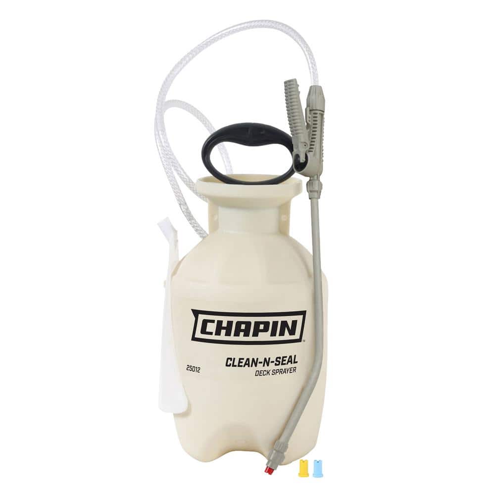 Chapin Clean 'N Seal 1 Gal. Poly Deck Sprayer 25012 The Home Depot