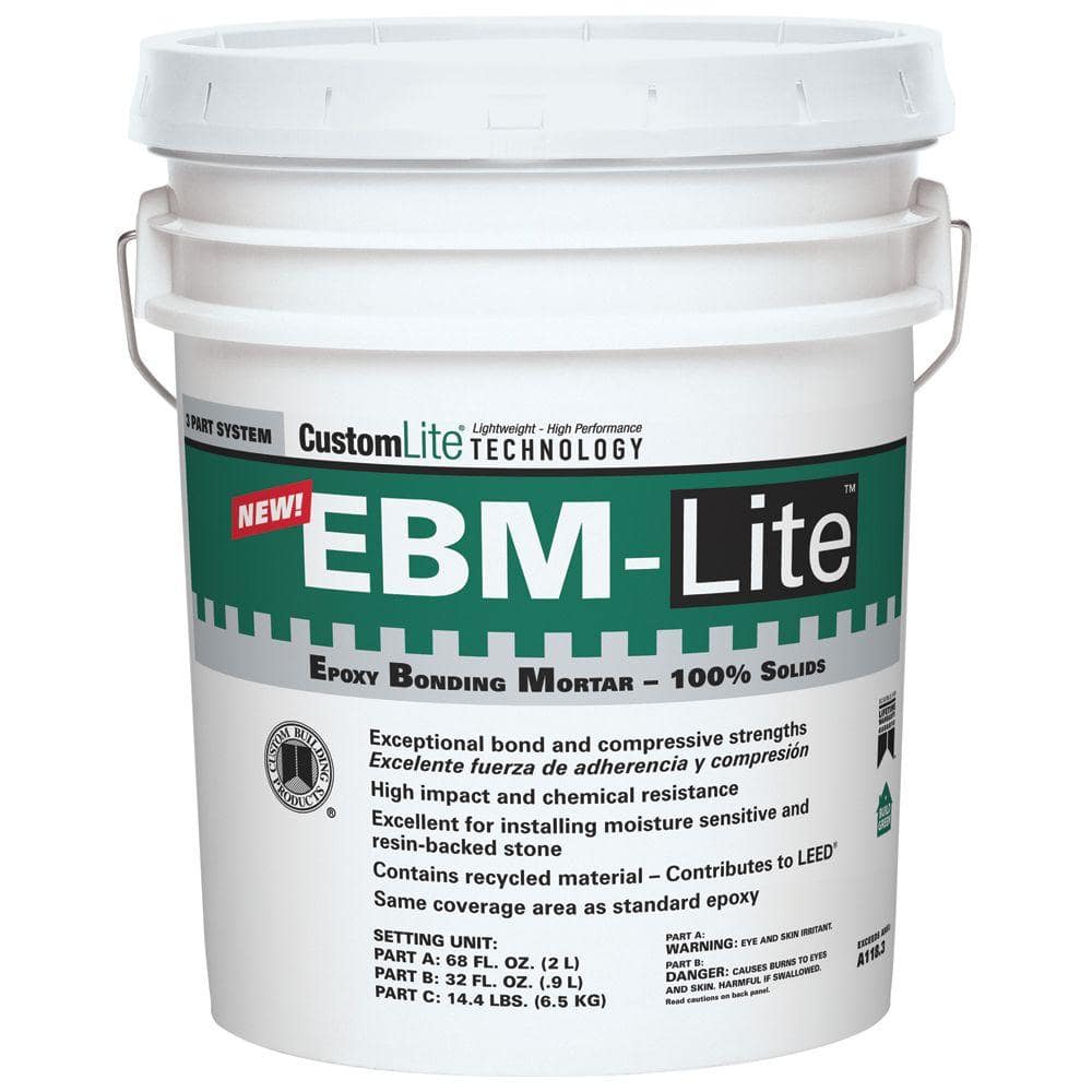 EBM-LITE 2 Gal. Epoxy Bonding Mortar EBML - The Home Depot