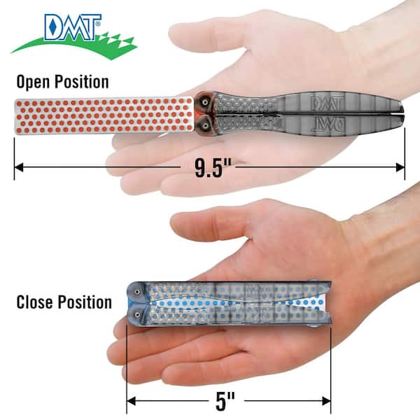 Portable Double-sided Fold Pocket Sharpener Diamond Knife Sharpening Stone  Tool