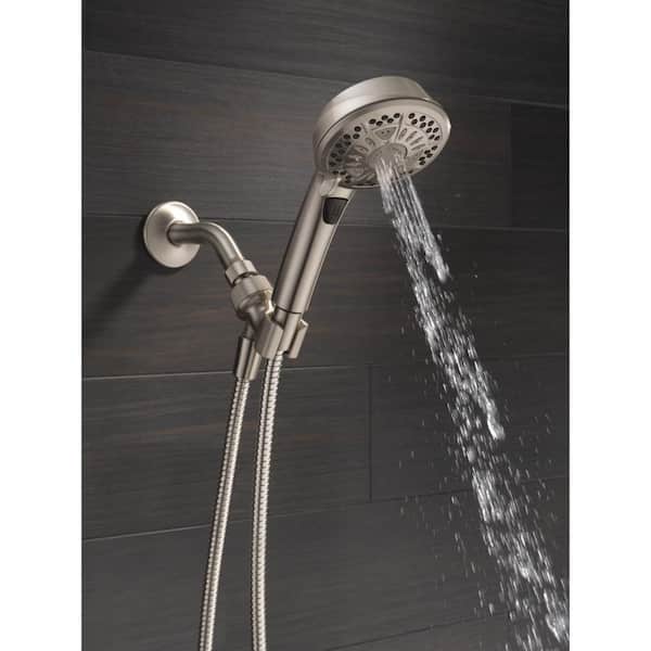 Delta 7-Spray Wall Mount Handheld Shower Head 1.8 GPM in