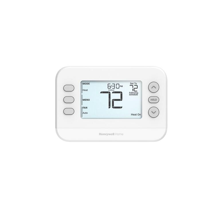 Honeywell Home X2P Programmable Thermostat, Conventional/Heat Pump, Flexible Schedule