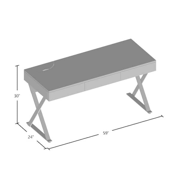 Furniture of America Tensed Computer Desk CM-DK807