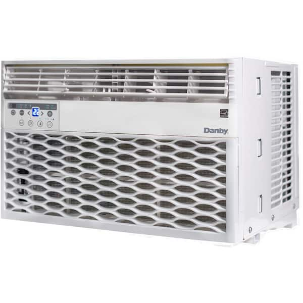 BLACK+DECKER 6000 BTU Window Air Conditioner Unit, AC Cools Up to 250  Square Feet, White