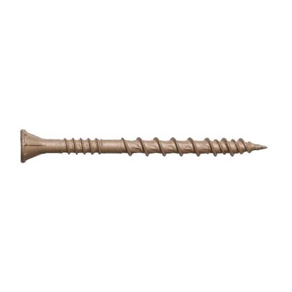 Simpson Strong-Tie #10 x 3 in. Star Drive Flat Head Deck Screw (5 lbs. Pack)