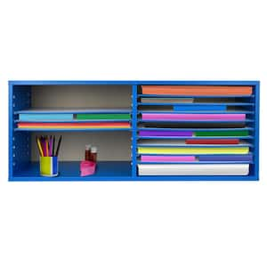 AdirOffice Cardboard 6-Shelf Organizer 501-06-BLK