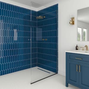 LuxeCraft Galaxy Glossy 3 in. x 12 in. Glazed Ceramic Picket Wall Tile (8.8 sq. ft./Case)