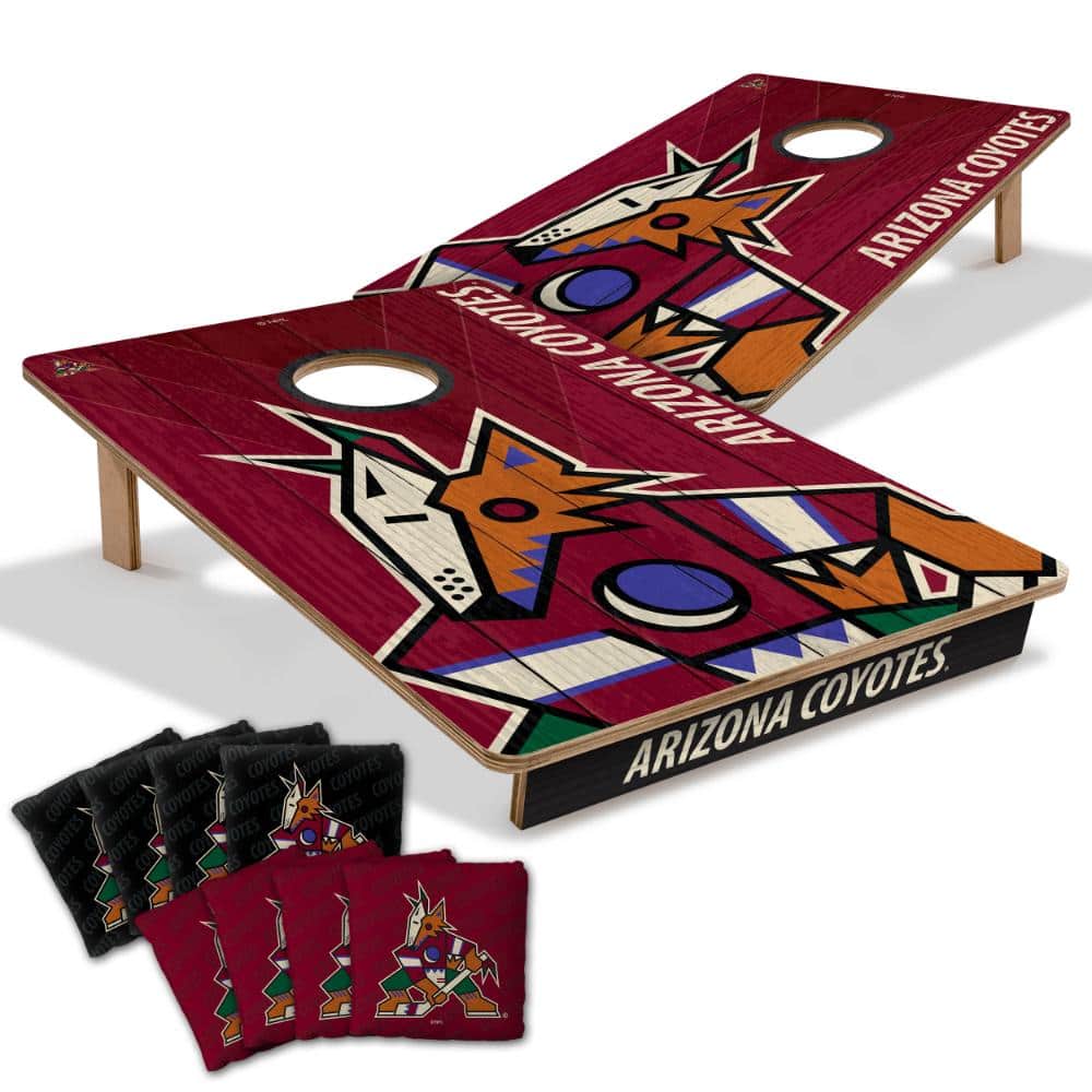 Arizona Coyotes 2' x 3' Cornhole Game product image for price tracking