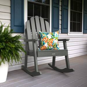 Classic Westport Garden Coastal Teak Plastic Outdoor Rocking Chair