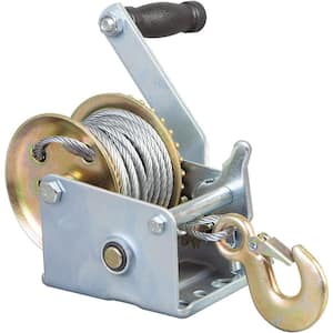 CURT Hand Crank Winch (1,700 lbs, 8" Handle) 29427 - The Home Depot