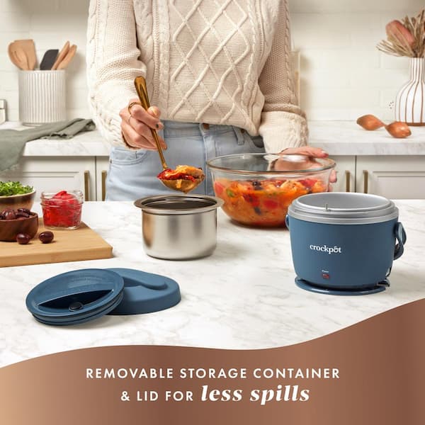 Crock-Pot 20-Oz. Lunch Crock Food Warmer, Blue