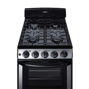 20 in. 2.3 cu. ft. Gas Range in Stainless Steel