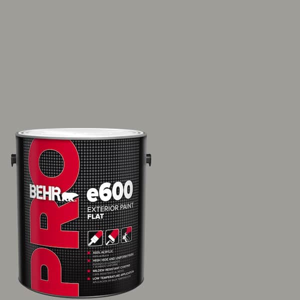 BEHR PRO 1 gal. #BNC-17 Casual Gray Flat Paint