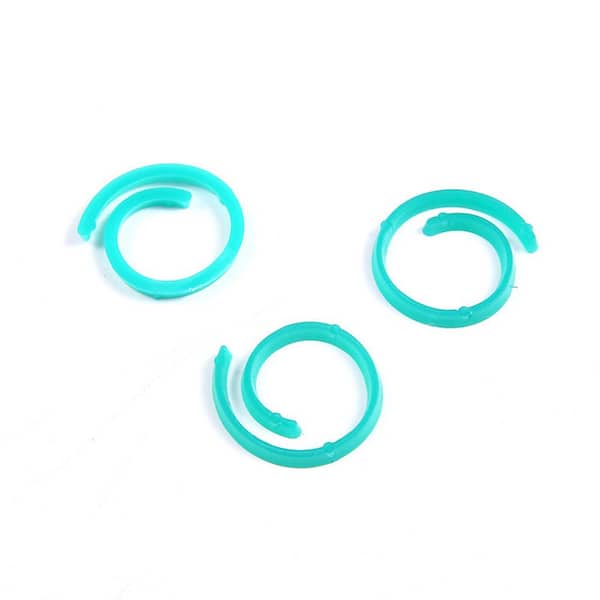 Mr. Garden Light Green Round-Shaped Garden Plant Clips Lever Loop Grippers (100-Pack)