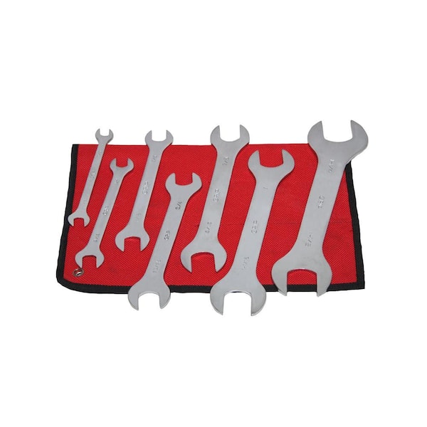 Grand Rapids Industrial Products Grip Super Thin SAE Wrench Set (7