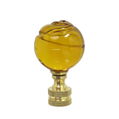 Lamp Finial Resin Lighthouse Boston Harbor MA Lampshade Topper LH1
