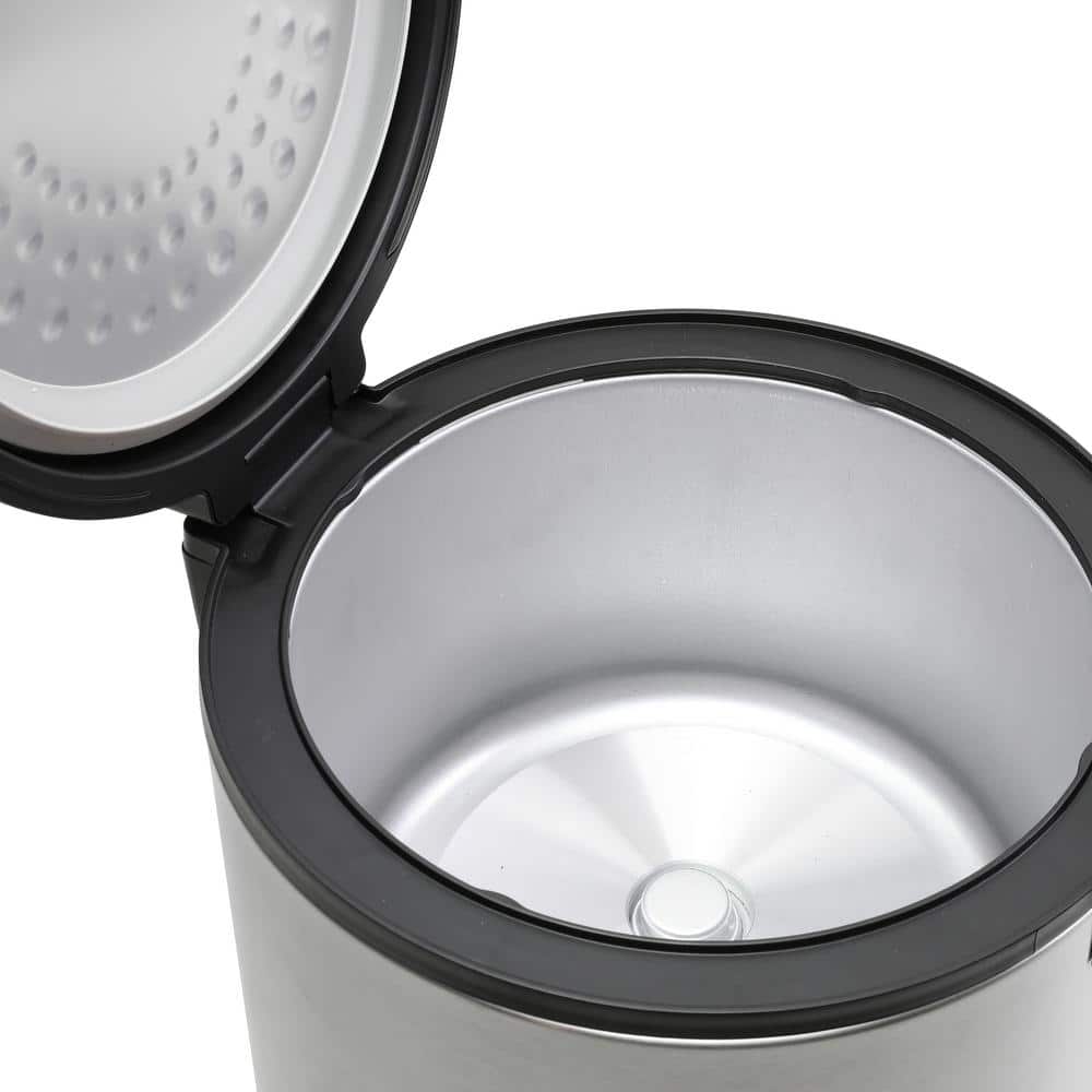 20 Cup Stainless Steel Multi-Function Electric Rice Cooker with Steamer